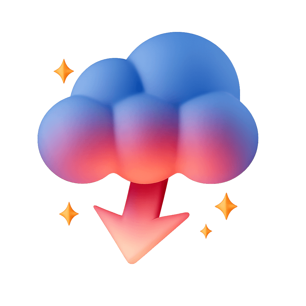 Download hosting icon